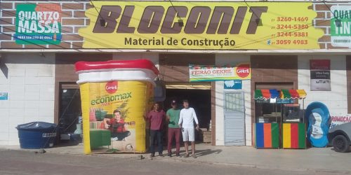 Feirão Gekril na loja Bloconit na Barra do Jucu